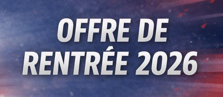 Offre de rentrée 2026